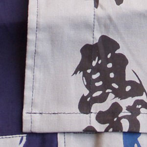 生地と縫製がしっかりしているので、洗濯しても、型くずれしにくい